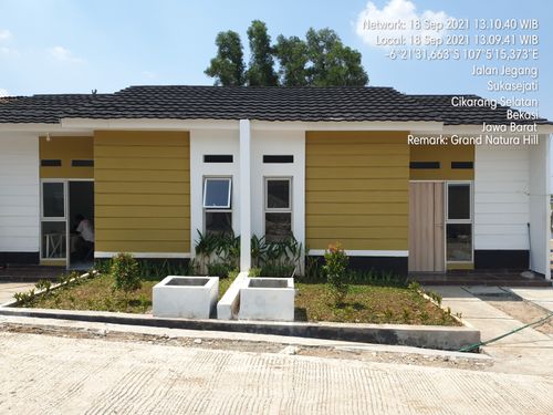 foto contoh rumah perumahan GRAND NATURA HILL
