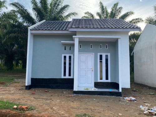 foto tampak rumah tipe 36 perumahan Akana Residence 2