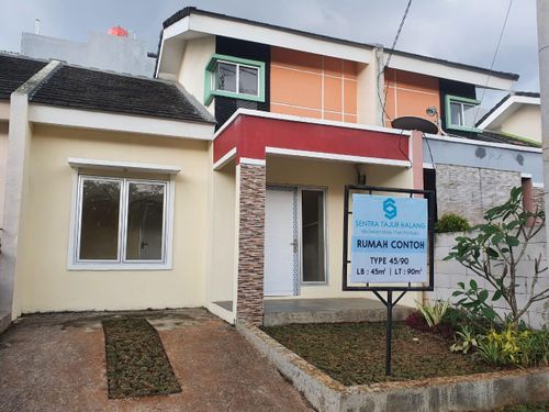 foto denah rumah tipe 38/84 perumahan Sentra Tajur Halang