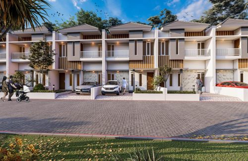 foto denah rumah tipe 60 perumahan Grand Maksoem Village
