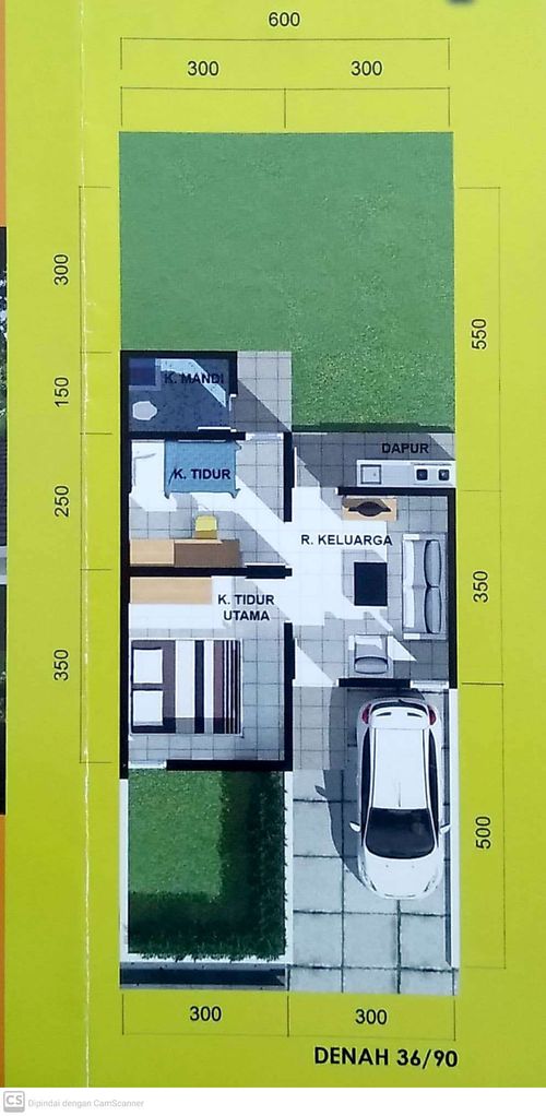 foto denah rumah tipe ARWINDA ASRI perumahan ARWINDA ASRI
