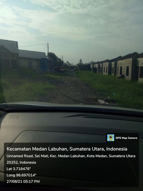 foto gerbang perumahan TKBM SEI MATI