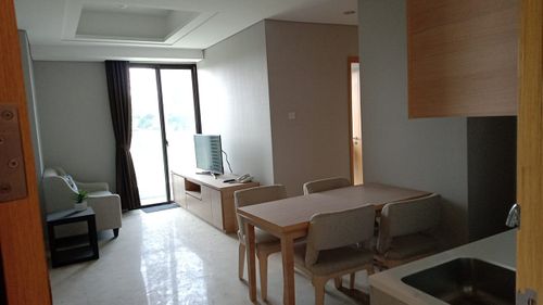 foto tampak rumah tipe 2BA perumahan Capitol Suites