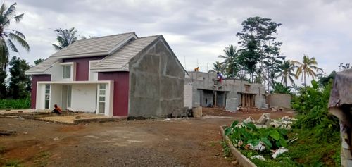 foto posisi tengah perumahan Villa Albasia