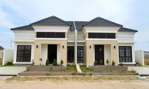 foto tampak rumah tipe Cluster Ruby 80/152 perumahan OPI REGENCY 2 CLUSTER RUBY
