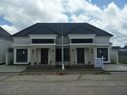 foto tampak rumah tipe Cluster Ruby 56/128 perumahan OPI REGENCY 2 CLUSTER RUBY