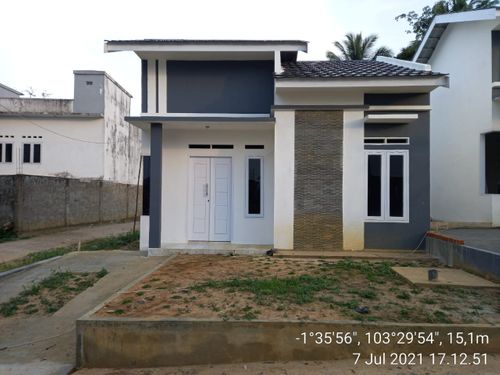 foto tampak rumah tipe 36 perumahan VILLA FAZS VALLEY II