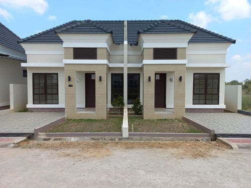 foto tampak rumah tipe Cluster Ruby 43/112 perumahan OPI REGENCY 2 CLUSTER RUBY