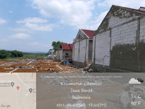 foto posisi tengah perumahan BUMI CIKEMBANG ENDAH TAHAP 3