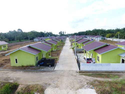 foto denah rumah tipe 36 perumahan Pesona Parsaoran Residence
