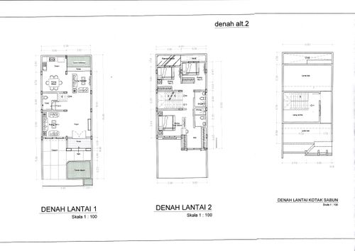 foto denah rumah tipe VILLA perumahan The Marriott Private Residence