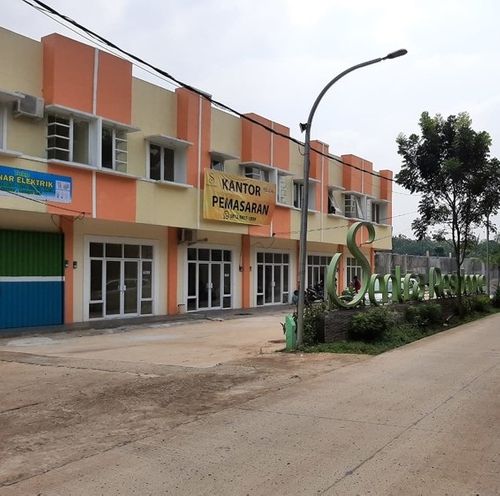 foto tampak rumah tipe RUKO A2 perumahan Sentra Tajur Halang