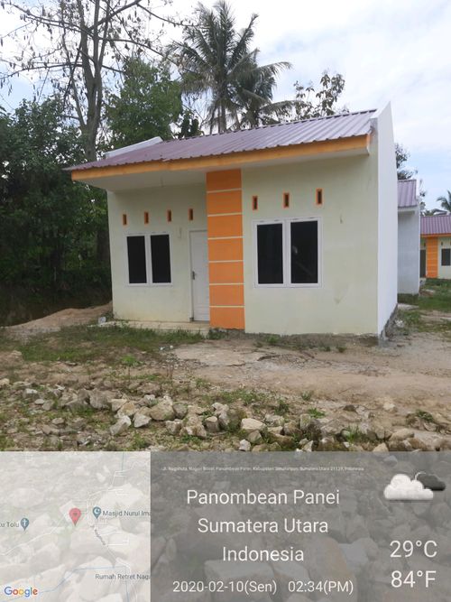 foto posisi tengah perumahan PERMATA HIJAU PERMAI II THP 2