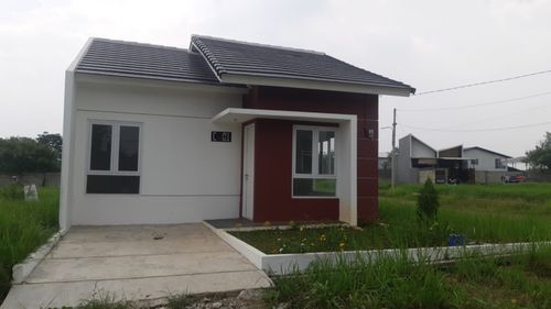 foto tampak rumah tipe 45/98 perumahan GRIYA PARAMA