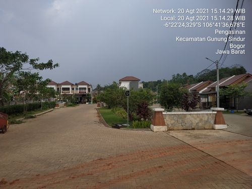 foto posisi tengah perumahan SANUR VALLEY @SERPONG TAHAP 3