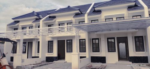 foto tampak rumah tipe THE PIAZZA PREMIUM PLUS perumahan MARS REGENCY