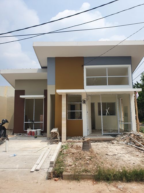 foto tampak rumah tipe Dolomite/30 perumahan Duta Indah Residence 3
