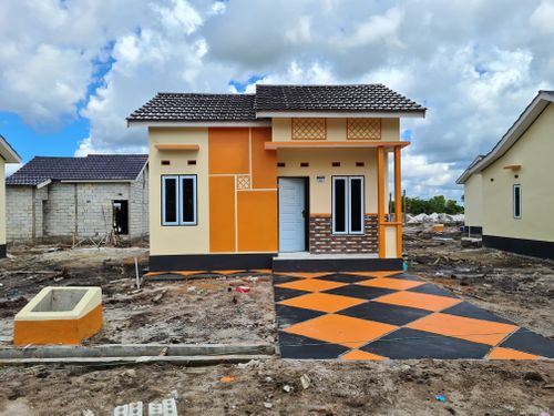 foto tampak rumah tipe 36 perumahan CASADOVA PASIR PUTIH TAHAP II LANJUTAN