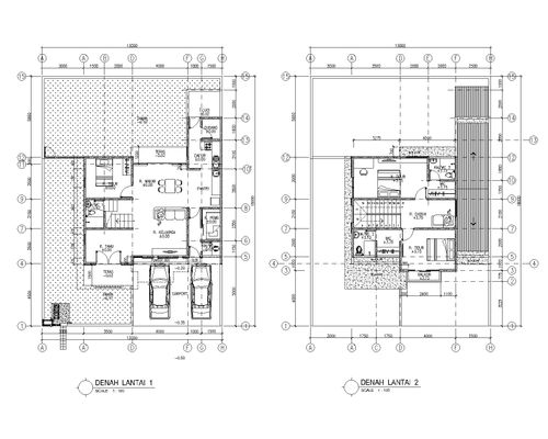 foto denah rumah tipe Magnolia 145/NS perumahan Kahuripan Terrace