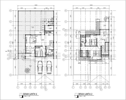 foto denah rumah tipe Asteria A 120/120 perumahan Kahuripan Terrace