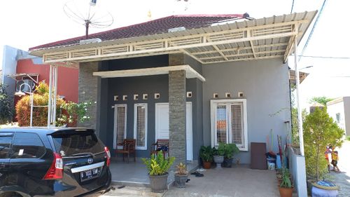 foto tampak rumah tipe 45 perumahan PERUMAHAN SAPPHIRE TOWNHOUSE