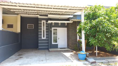 foto tampak rumah tipe 36 perumahan PERUMAHAN SAPPHIRE TOWNHOUSE