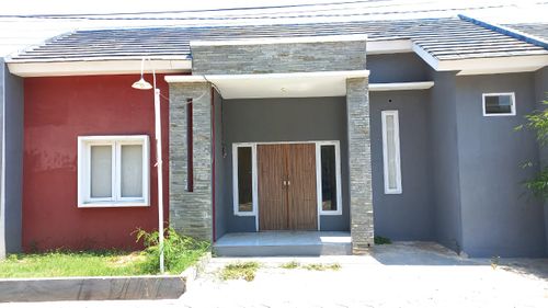 foto tampak rumah tipe 45 perumahan PERUMAHAN SAPPHIRE TOWNHOUSE