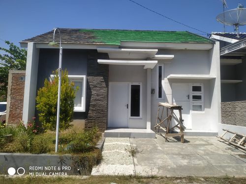 foto tampak rumah tipe 36 perumahan PERUMAHAN SAPPHIRE TOWNHOUSE