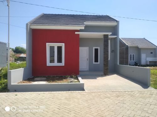 foto tampak rumah tipe 40 perumahan PERUMAHAN SAPPHIRE TOWNHOUSE