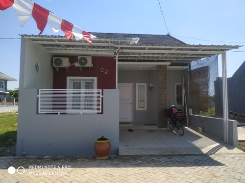 foto tampak rumah tipe 40 perumahan PERUMAHAN SAPPHIRE TOWNHOUSE