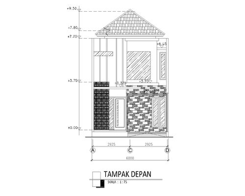 foto tampak rumah tipe Aiyana 70/90 perumahan Kahuripan Terrace