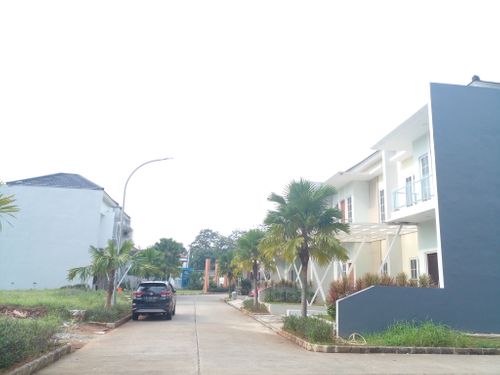 foto posisi tengah perumahan Green City