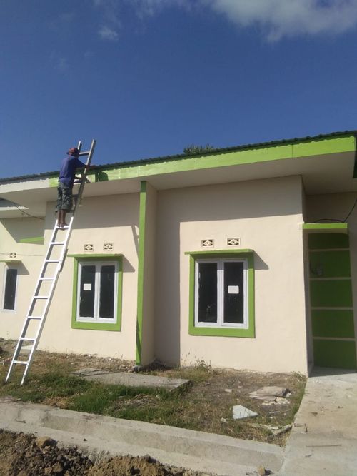 foto tampak rumah tipe 36 perumahan GRIYA AHMAD YANI