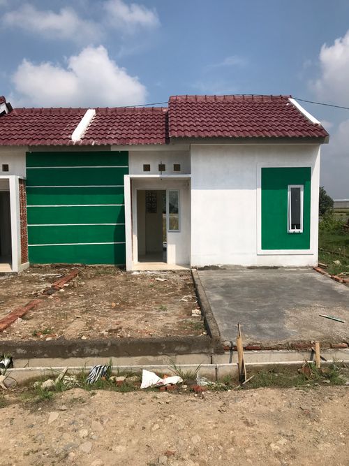 foto tampak rumah tipe 24/75 perumahan GRIYA GAMERSI LALUNG