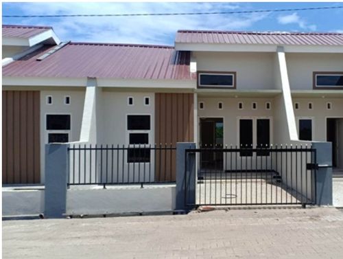foto tampak rumah tipe 36 perumahan NUSA HARAPAN PERMAI