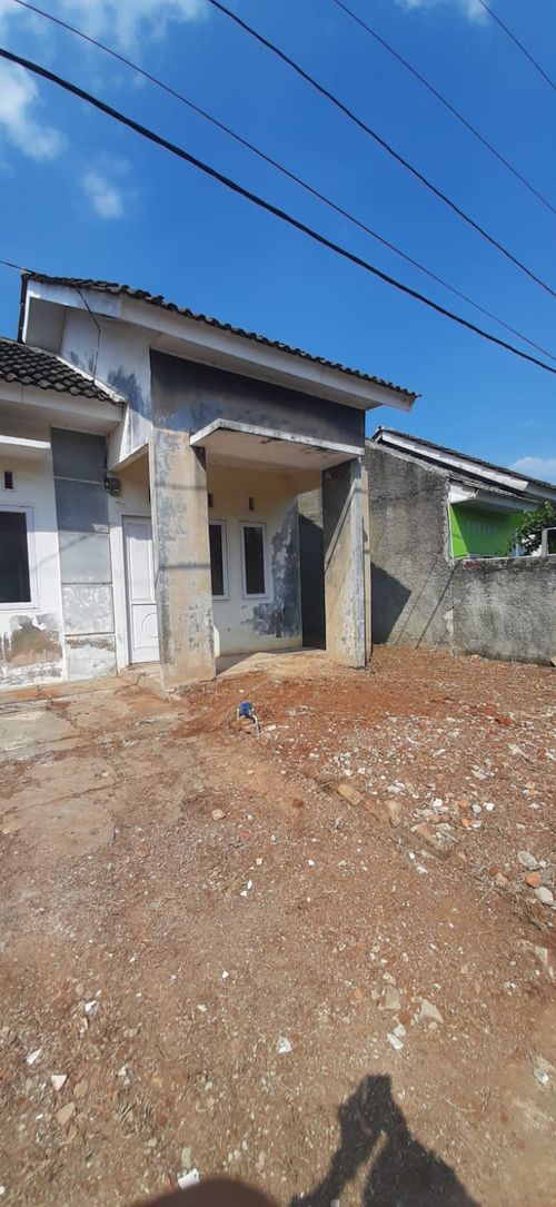 foto tampak rumah tipe 39/120 perumahan Perumnas Bumi Gandasari
