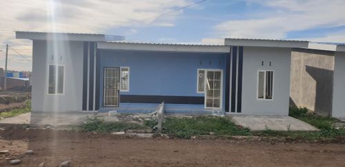 foto tampak rumah tipe 36 perumahan MARIO CITY