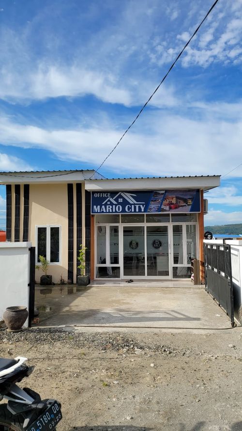 foto tampak rumah tipe 70 perumahan MARIO CITY