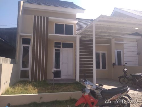 foto tampak rumah tipe 56 perumahan Bukit Royal Kencana 2