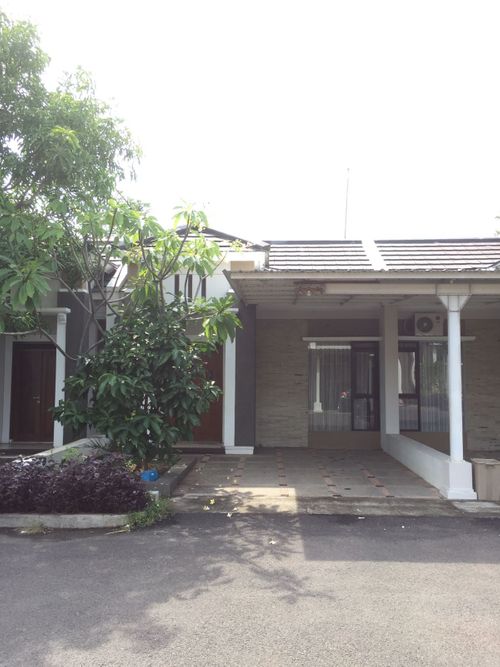 foto tampak rumah tipe BARAT - CIJATI perumahan PURI MEGA CITRA - CIJATI