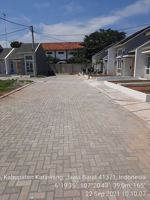 foto posisi tengah perumahan Perumahan Padi Kuning Residence 1