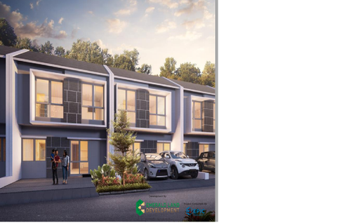 foto tampak rumah tipe SAPPHIRE perumahan EMERALD NEOPOLIS - CLUSTER NEOPARK