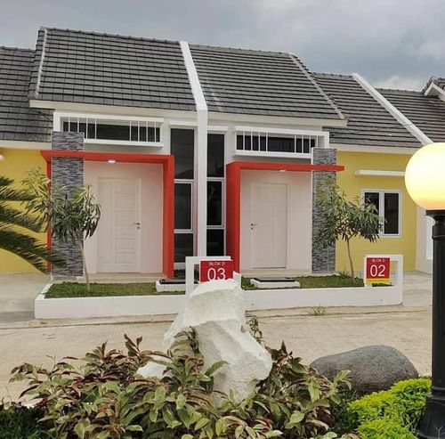 foto tampak rumah tipe 45/90 perumahan PERUMAHAN SUMMERLAND