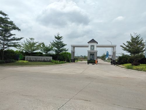 foto gerbang perumahan Cluster Sriwijaya - Darmawangsa Residence Bekasi