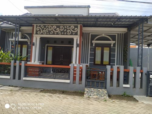 foto tampak rumah tipe 58 perumahan PERUMAHAN SAPPHIRE MEDITERANIA