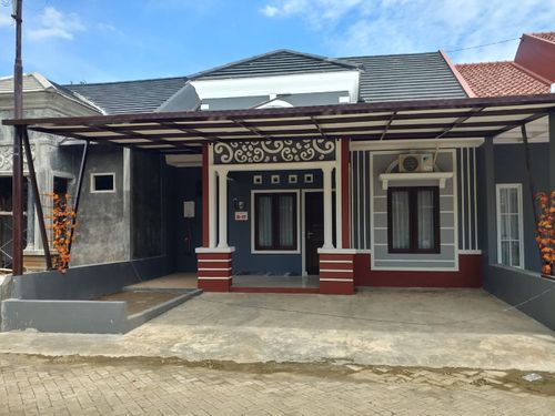 foto tampak rumah tipe 45 perumahan PERUMAHAN SAPPHIRE MEDITERANIA