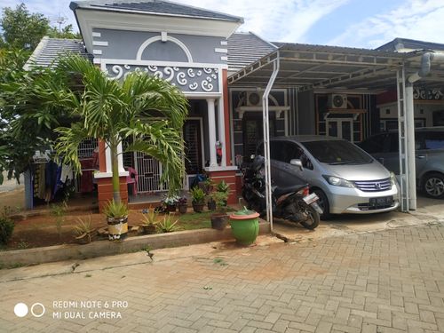 foto tampak rumah tipe 58 perumahan PERUMAHAN SAPPHIRE MEDITERANIA