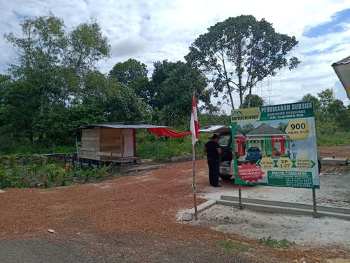 foto gerbang perumahan Gantoeng Residence