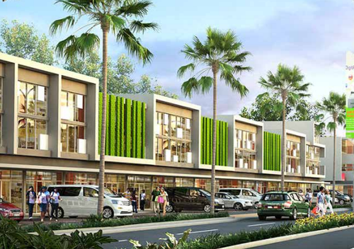 foto tampak rumah tipe RUKO EVERGREEN SDT A perumahan CITRA ECOPOLIS RAYA - CLUSTER BELLE FLEUR