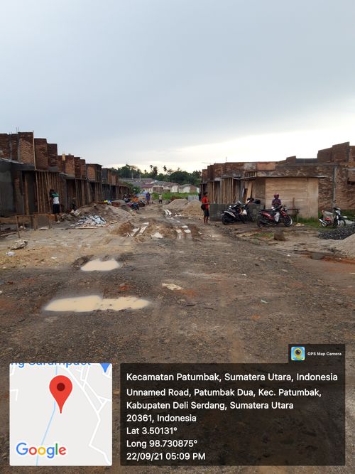 foto posisi tengah perumahan TAMORA RESIDENCE